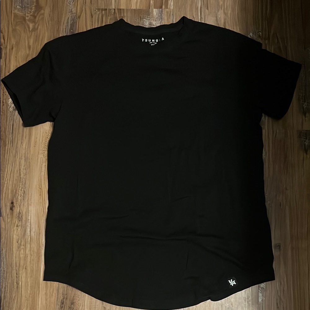 YoungLA Men's Classic Black Tee